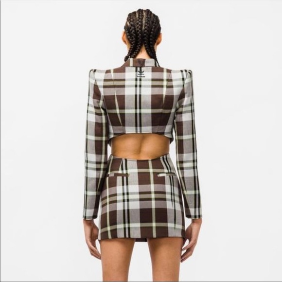 Ivy park plaid dress size M nwt - Picture 7 of 9